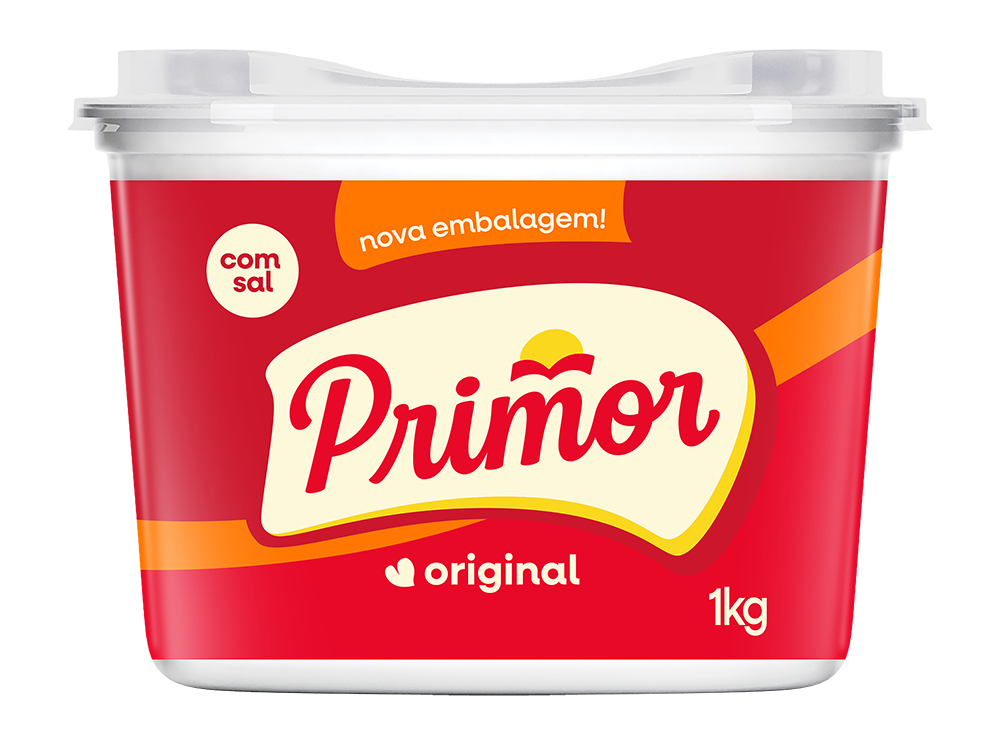 Margarina Original com Sal Primor Pote 1kg