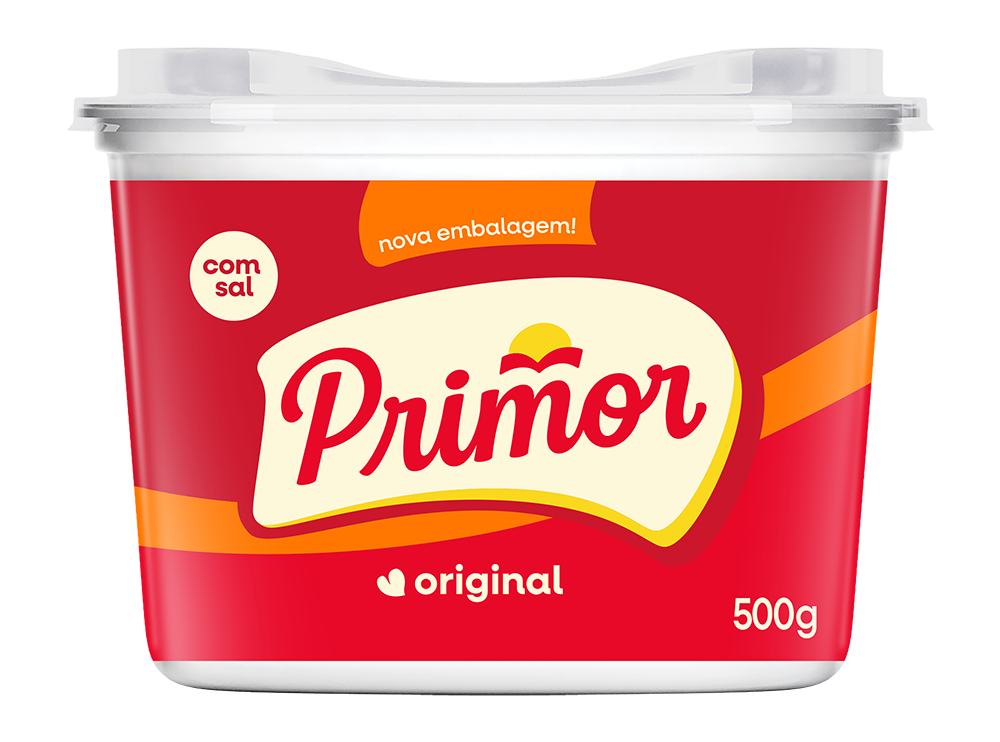 Margarina Original com Sal Primor Pote 500g